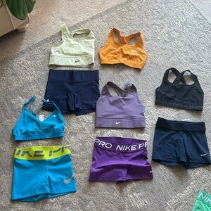 Nike Pro and Under Armour Bundle (all xs)